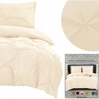 Povlečení Povlečení 200x220 Sada 3 díly Mikrovlákno Mačkané Pia 01