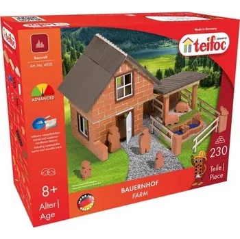 ostatní stavebnice TEIFOC stavebnice Farma 230 dílků