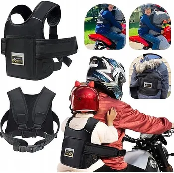 Moto bunda BEZPEČNOSTNÍ PÁS PRO DĚTI POSTROJ NA MOTORKU