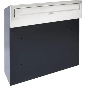 Poštovní schránka W3 - 3 poštovní schránka RAL7016 / nerez Nerez / Antracit