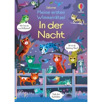 První čtění Meine ersten Wimmelrätsel: In der Nacht - Robson, Kirsteen