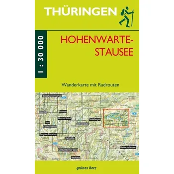 Wanderkarte Hohenwarte-Stausee