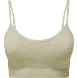 TriDri® Dámská sportovní bezešvá podprsenka TR510 Sage Green Melange S