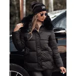 Dámská zimní bunda s kapucí NORDKOLL Dstreet TY4709 Barva: Černá, Velikost: S