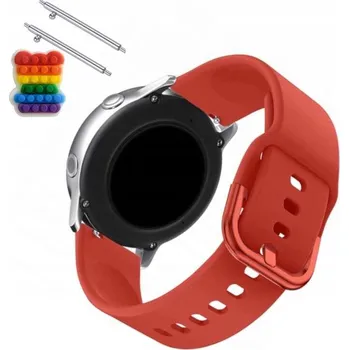 Pouzdro na mobilní telefon Pásek Řemínek pro Suunto 9 Peak, Silikon Červený Poutko, nastavitelný