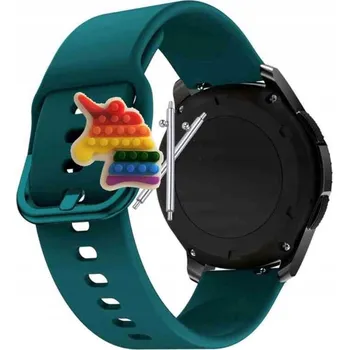 Pouzdro na mobilní telefon Pásek Řemínek pro Zeblaze Btalk 3 Pro, Silikon Zelený Poutko, nastavitelný