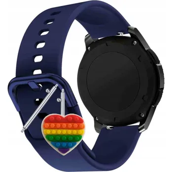 Pouzdro na mobilní telefon Řemínek Řemínek pro Pacific Sport Silver PC00336, Silikonový Tmavě Modrý Smyčka