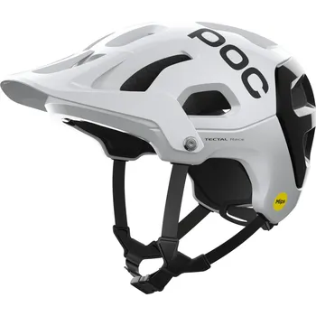 Cyklistická přilba POC Tectal Race MIPS - hydrogen white/uranium black 59-62