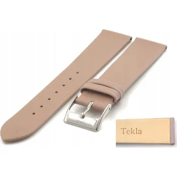 Řemínek na hodinky Kožený řemínek na hodinky Tekla T-047.17 16 mm