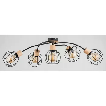 Stropní Svítidlo Alfa 60 x 600 cm černá