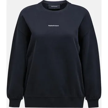 Dámská mikina MIKINA PEAK PERFORMANCE W ORIGINAL TERRY CREW BLACK