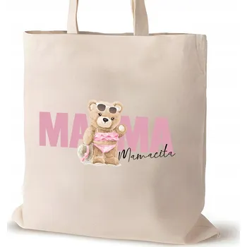 Kabelka SubMedia shopper taška bavlna béžová