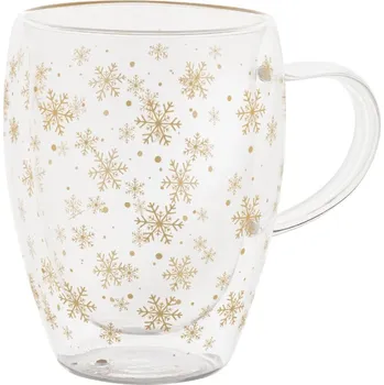 Termohrnek Snostro vánoční skleněný termohrnek bez potisku bez potisku 10 bez potisku