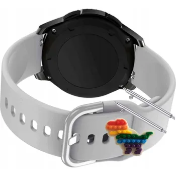 Pouzdro na mobilní telefon Řemínek Řemínek pro Kieslect Ks2, Silikonový Šedý Smyčka, nastavitelný