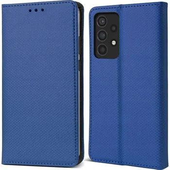 Pouzdro na mobilní telefon Pouzdro s gsm stylem klapky pro Samsung Galaxy A52 5G A52s A52 Kapsa, stojánek, modrá barva