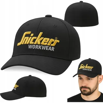 Kšiltovka Kšiltovka Snickers baseball černá velikost S/M