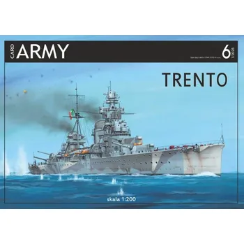 Papírový model Křižník Trento