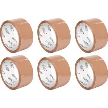 Lepicí páska Balicí páska Dalpo hnědá, šířka 48 mm, délka 36,58 m, 1 ks