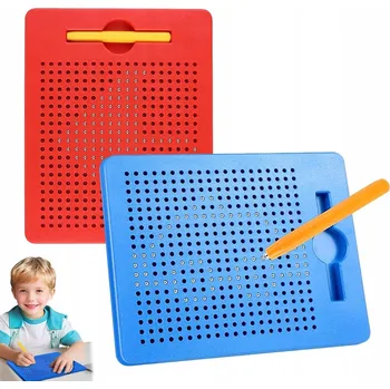 Obraz VELKÁ MAGNETICKÁ TABULE S KULIČKAMI XL, MAGICKÝ TABLET S KULIČKAMI