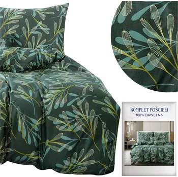 Povlečení Povlečení 160x200 Sada 3 dílná Bavlněný Satén Stylová Aida