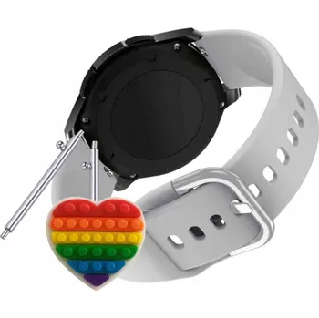 Pouzdro na mobilní telefon Pásek Řemínek pro BlitzWolf BW-HL1, Silikon, šedá smyčka, nastavitelný