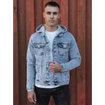 Pánská džínová bunda s kapucí Dstreet TX4850 Barva: Vícebarevná, Velikost: XL