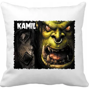 Polštář Polštář filmový, herní, knižní, komiksový, hudební Warcraft 40 x 40 cm