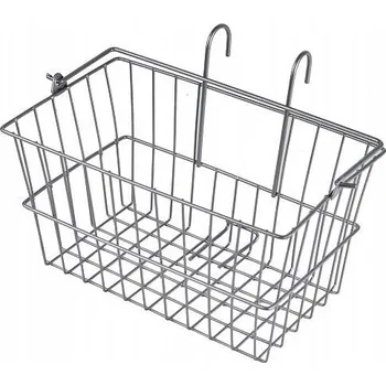 Košík na láhev Přední černý závěsný košík na kolo KOSZ