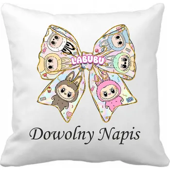 Polštář Polštář filmový, herní, knižní, komiksový, hudební Labubu 40 x 40 cm