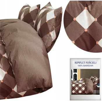 Povlečení Povlečení Bavlněný Satén Aida Sada 160x200 3 Č.