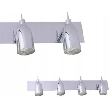 Nástěnné svítidlo Nástěnné svítidlo Italux stříbrné GU10 9 W