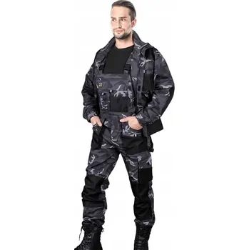 Pracovní obuv Pracovní ochranné kalhoty s laclem ZAHRADNICKÉ BOZP maskáčový vel. 58