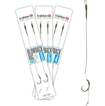 Rybářský háček Trakker Návazce Blowback Rig 2 Pack - Size 8 (Barbless)