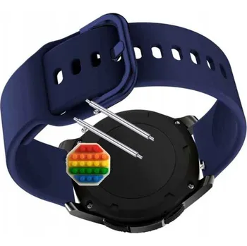 Pouzdro na mobilní telefon Řemínek Řemínek pro Manta Revo, Silikonový Tmavě Modrý Smyčka, nastavitelný