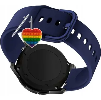 Pouzdro na mobilní telefon Řemínek Řemínek pro Popglory P66, Silikonový Tmavě Modrý Smyčka, nastavitelný