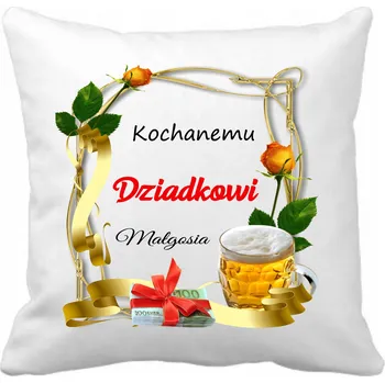 Polštář Polštář motivem filmu, hry, knihy, komiksu, hudby Den Prarodičů 40 x 40 cm