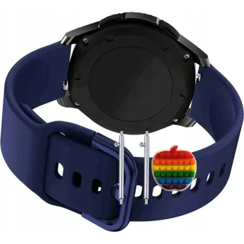 Pouzdro na mobilní telefon Pásek Řemínek pro Lenovo Blaze HW10H, Silikon, tmavě modrá smyčka, nastavitelný