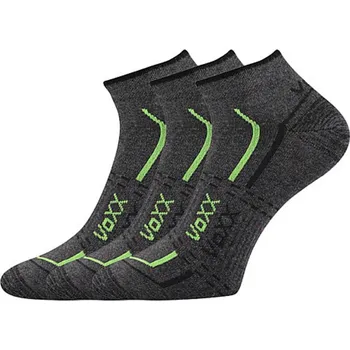 Dámské ponožky VoXX® Rex 11 Unisex sportovní ponožky - 3 páry BM000000596300100456 tmavě šedá melé 43-46 (29-31)