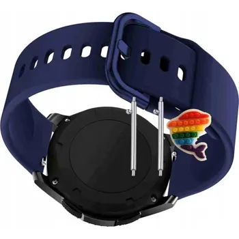 Pouzdro na mobilní telefon Pásek Řemínek pro JG Smart JGS-580, Silikon, tmavě modrá smyčka, nastavitelný