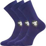 VoXX® Barefootik merino Dětské sportovní ponožky - 3 páry BM000005126300102982 fialová 35-38 (23-25)