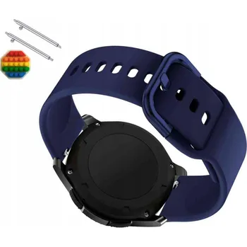 Pouzdro na mobilní telefon Řemínek / Pásek Řemínek pro Zaxer ZT102, Silikonový, Tmavě modrý, Smyčka, Nastavitelný