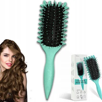 Obraz Kartáč na Kudrnaté Vlasy Pro Tvarování Loken z Kančích Štětin