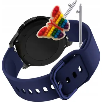 Pouzdro na mobilní telefon Řemínek Řemínek pro GlacierX Vero, Silikonový, Tmavě modrý (Granátový), Smyčka, Nastavitelný