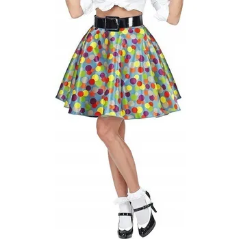 Karnevalový kostým Karneval Sukně s rock'n'rollovým vzorem 50. let