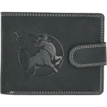 Peněženka Kožená pánská peněženka Wild 895-33-Býk černá