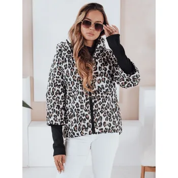 Dámská bunda s kapucí Dstreet TY0000 Barva: Bílá, Velikost: L