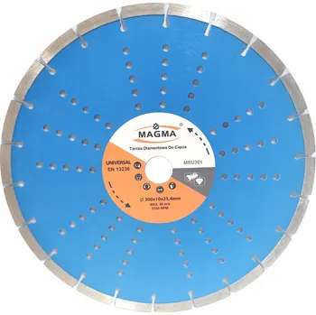Příslušenství k brusce Diamantový kotouč Magma MSU301 300x25,4 mm