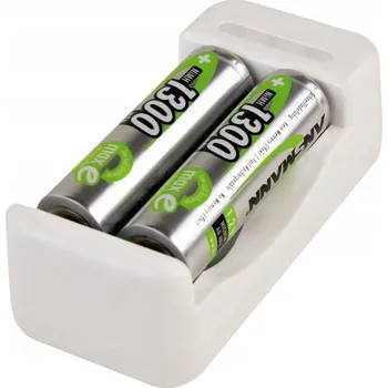 Nabíječka Ansmann Basic II + 2× AA 1300mAh