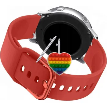 Pouzdro na mobilní telefon Řemínek Řemínek pro Giewont Vertex SmartCall GW450, Silikonový Červený Smyčka