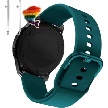 Pásek Řemínek pro Xiaomi Watch S2 (42 mm), Silikon Zelený Poutko, nastavitelný